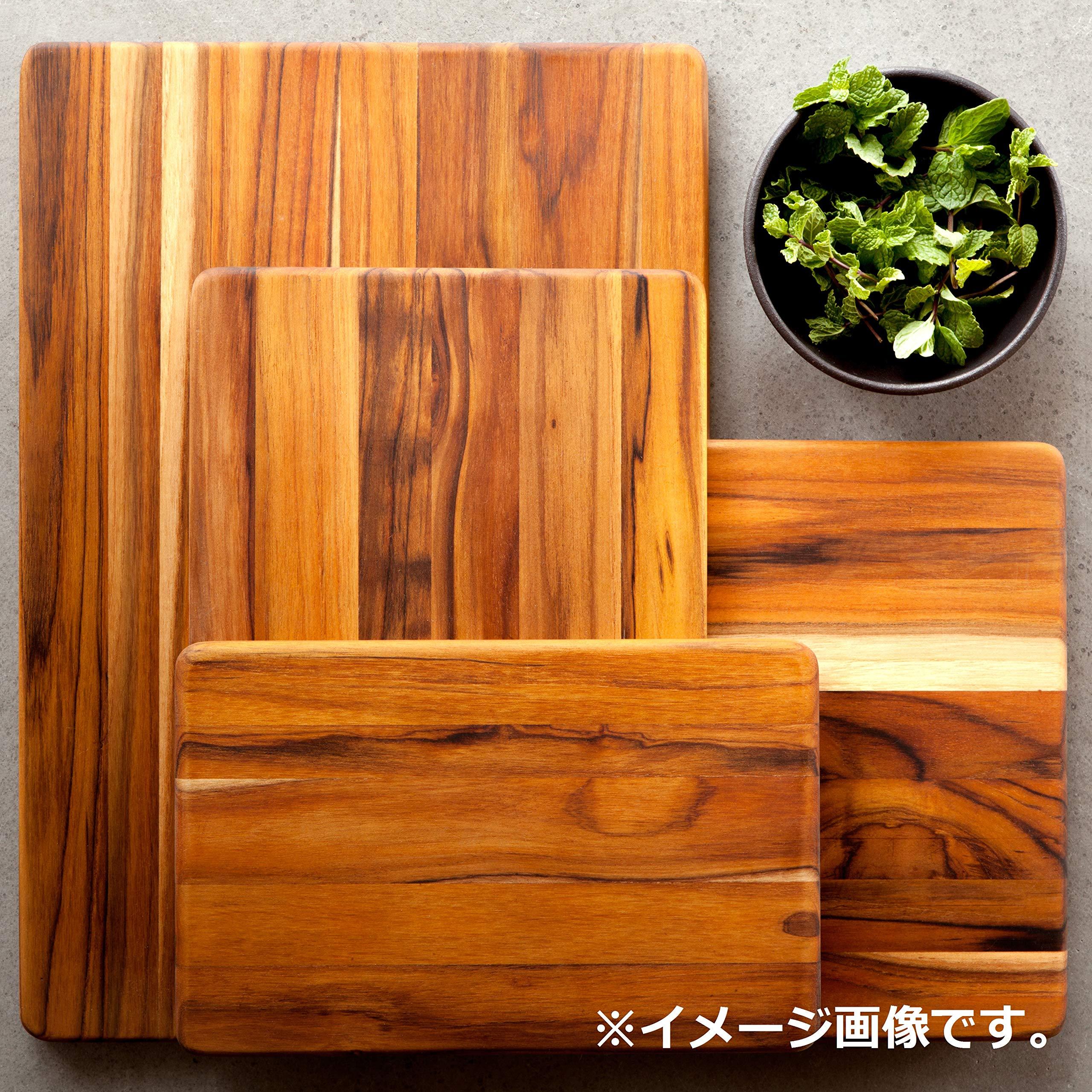 Teakhaus Teakhaus Cutting Board, Wood, Brown, 30.5 x 20 x 1.4 cm