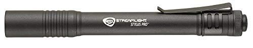 Streamlight Streamlight 66118 Stylus Pro 100-Lumen Penlight with 2 AAA Alkaline Batteries, Black