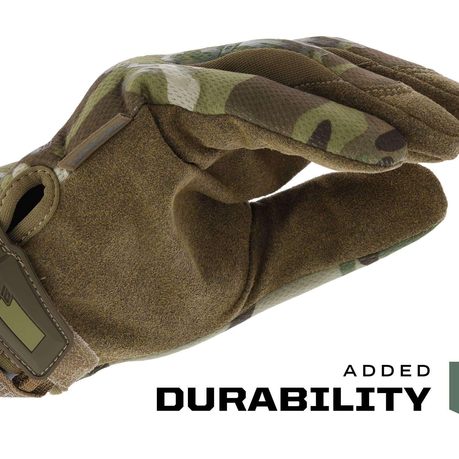 Mechanix Wear Mechanix Wear: The Original Tactical Work Gloves with Secure Fit, Flexible Grip for Multi-Purpose Use, Durable Touchscreen Safety Gloves for Men (Camouflage - MultiCam, Large)