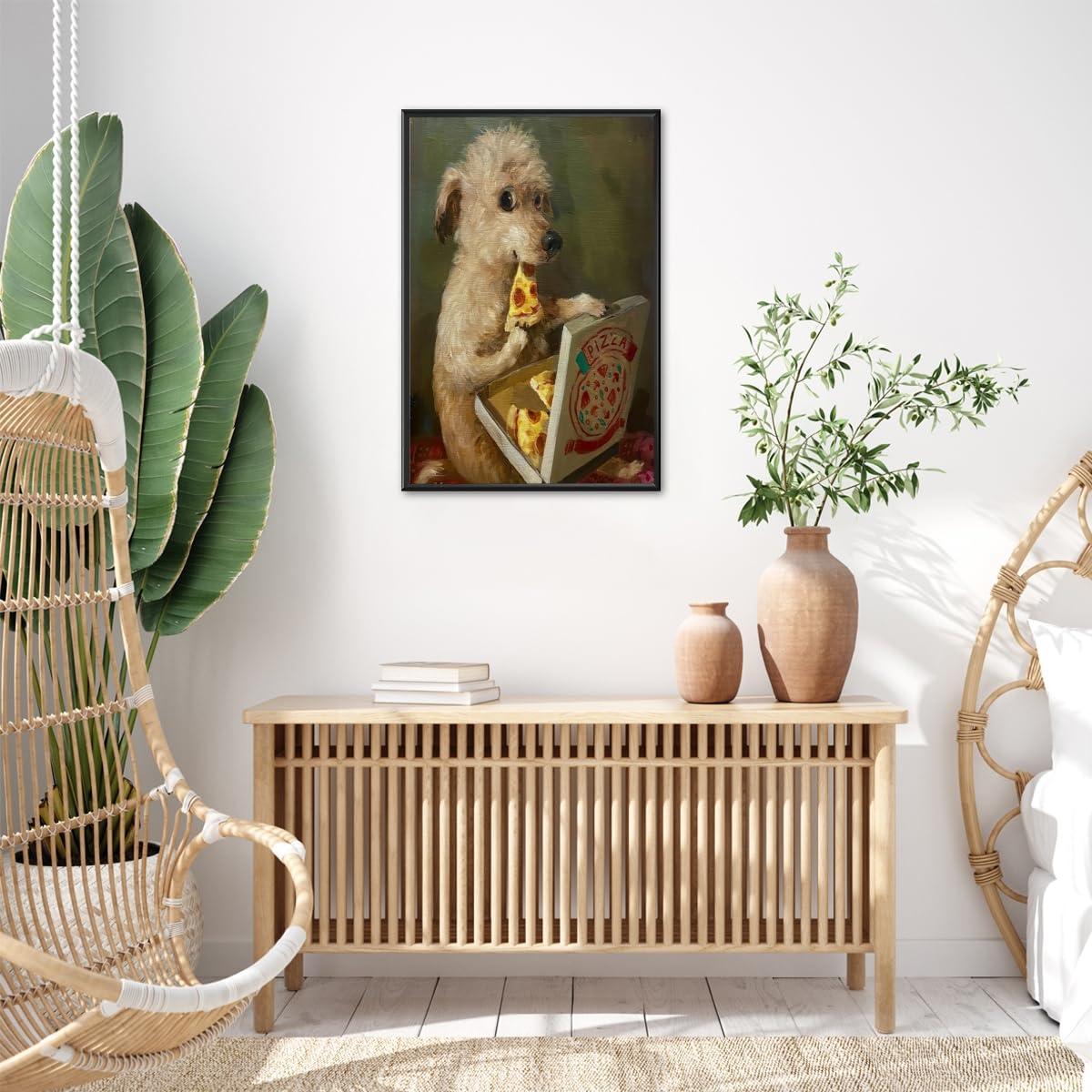 Chiside Personalized Dad Canvas With Photos, Fathers Day Canvas From Daughter, Daddy Gifts From Son, Happy Fathers Day Art From Kids, Father\'s Day Poster For Dad Grandpa Husband, Sentimental Dad Gifts