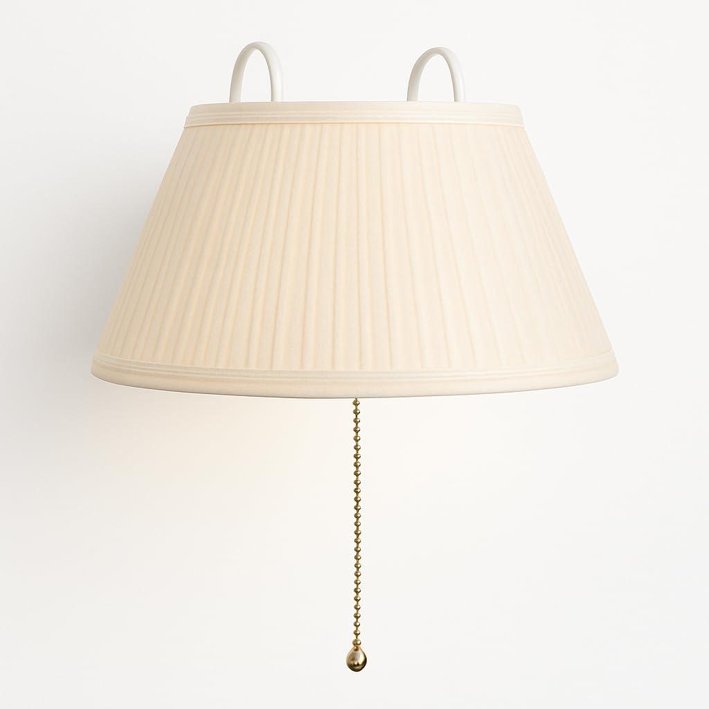 Bandwagon Bandwagon Designer Headboard Lamp Adjustable, Full, Cream