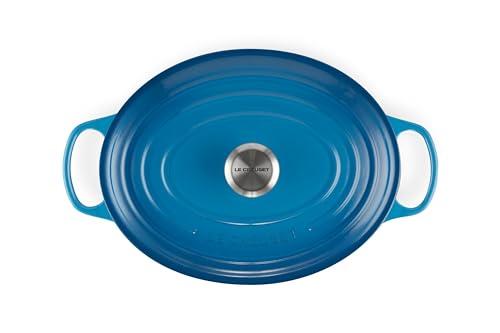 Le Creuset Le Creuset Enameled Cast Iron Signature Oval Dutch Oven, 6.75 qt., Marseille