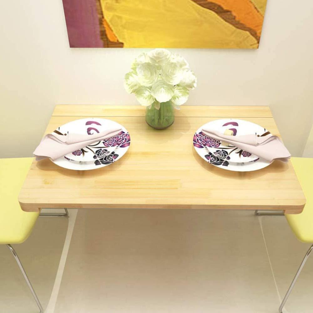 LEOSXA LEOSXA Folding Wall-Mounted Table Mounted Workbench Wall Mounted Folding Table for Garage,Dining Table,Coffee Table,16 Sizes,50x30cm/20x12in