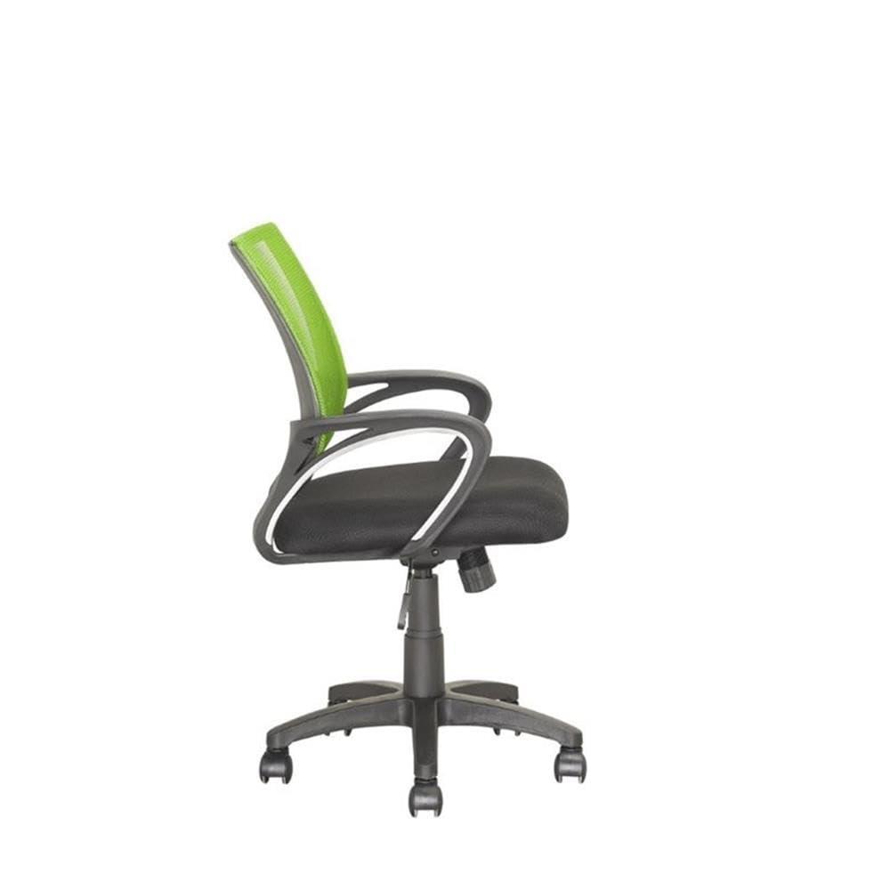 UrbanPro UrbanPro Contemporary Mesh Fabric Back Swivel Office Chair in Lime Green