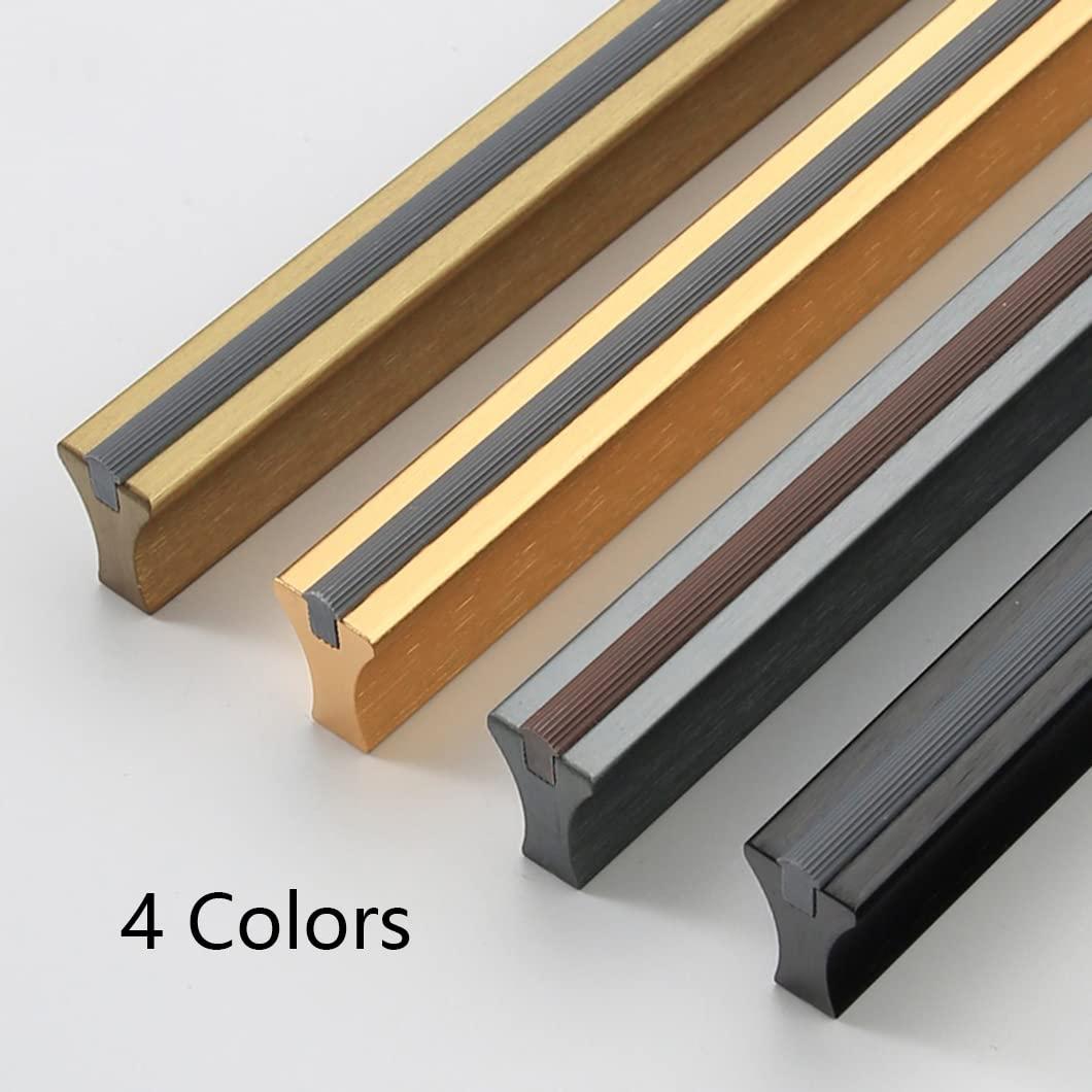 MbeLLO Cabinet Pull HandlesConcealed HandlesAluminum Alloy Furniture Handles 2 Pcs Cupboard Door Pull Handles Solid Cabinet Drawer Pull Knobs, for Bathroom Kitchen Bedroom Wardrobe (Length 600mm) ( Size :