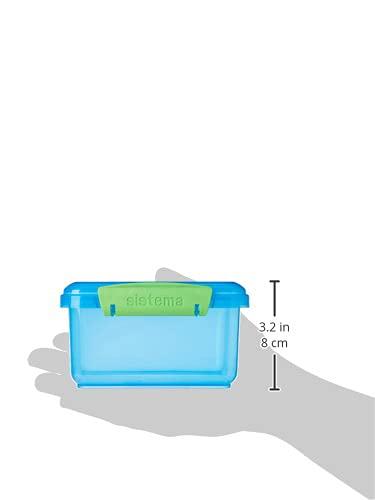 Sistema Sistema Lunch Plus Lunch Box | 1.2 L | BPA-Free | Assorted Colours