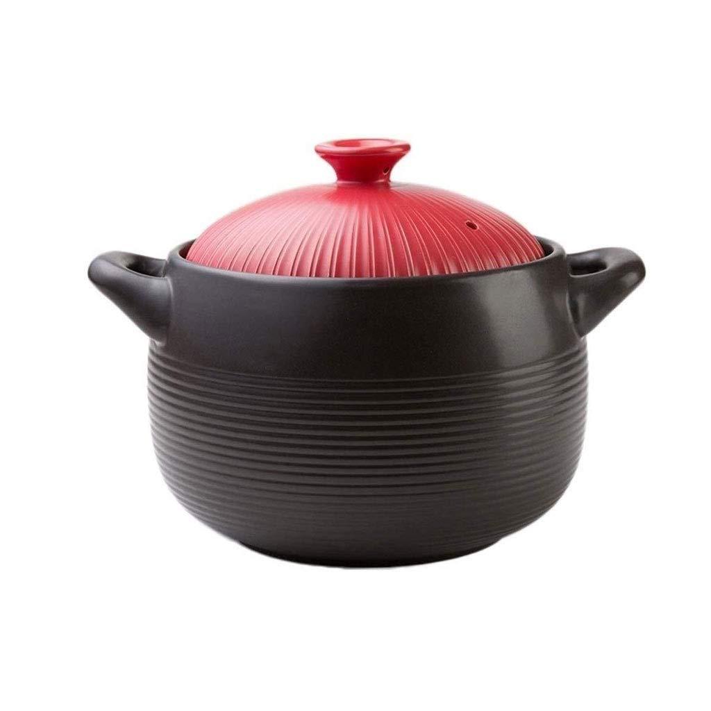 GFFFFFFJJJJJJJJJJJ Ceramics Casserole Casserole Bowl with Lid Country Style Soup Stew Glazed Clay Pot Crocks High Heat Resistant Soup Large Capacity Soup Pot