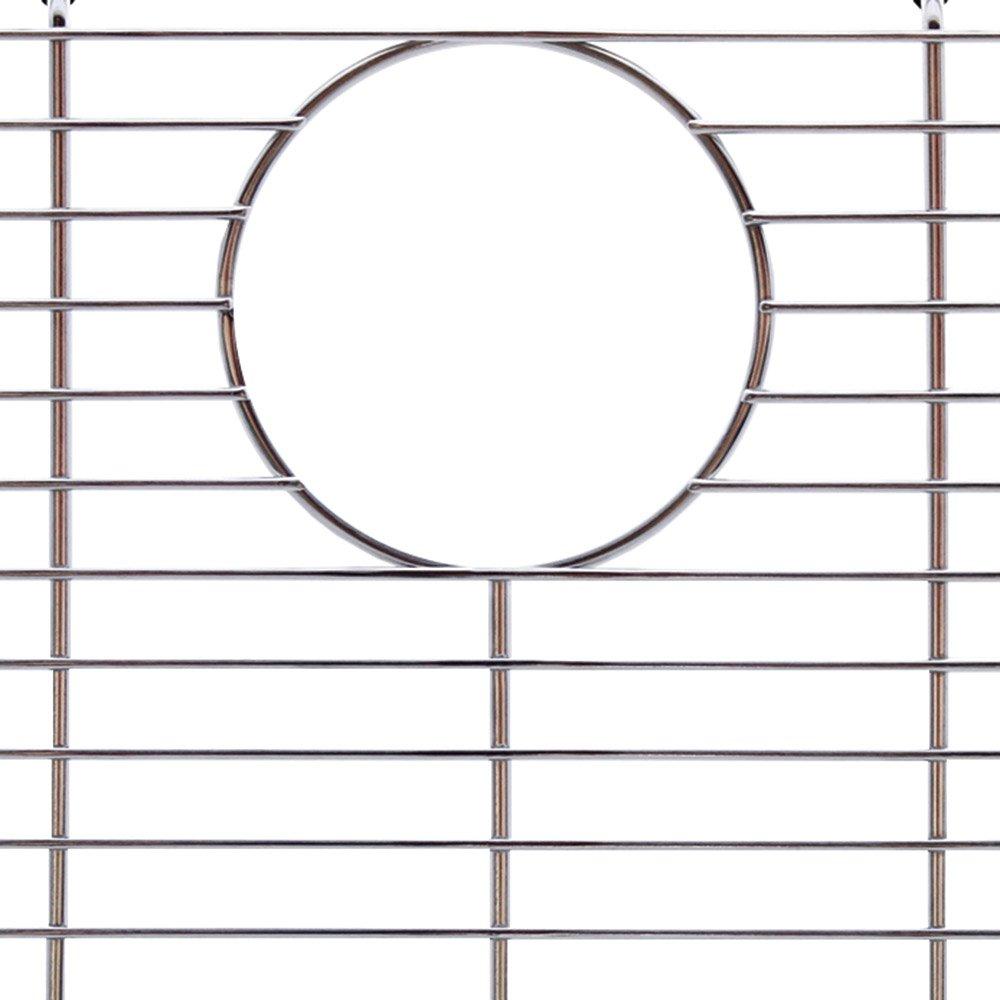 FRANKE Franke Evolution Universal Double Bowl Sink Protection Grid in Stainless Steel with Rear Drain, FGD75, 13.125" x 11.625" x 1.25"