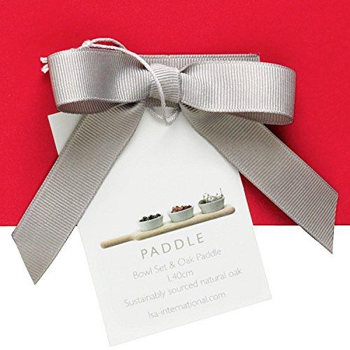 LSA International LSA PX04 Paddle Bowl Set & Oak Paddle L15.75in W3.5in