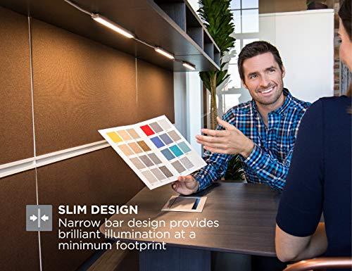 BLACK+DECKER BLACK+DECKER LED Under Cabinet Lighting Kit, 3-Bars, 12in. Each, DIY Tool-Free Install w/Magnetic Option, Daylight, 5000K, 1290 Lumens (LEDUC12-3DK)