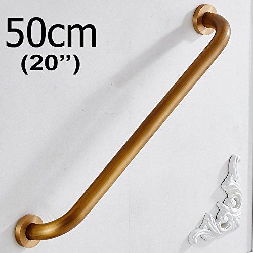700Brass 700Brass 20-inch Grab Bar for Hotel/Motel/Home Bathtub, Solid Brass, Antique Bronze, Heavy-Duty Construction, Shower Grab Bars