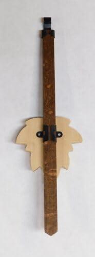rustic203 Generic Replacement for Cuckoo Clock Pendulum Small One 1 Day Movements 2\"\" Maple Leaf 30 Hour Natural