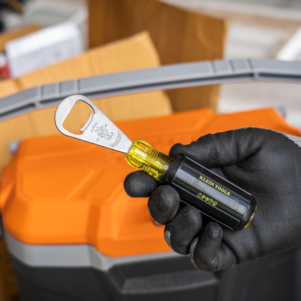 Klein Tools Klein Tools 80068 Cooler with Tumbler Kit with a 17-Quart Hard Cooler, 20-ounce Tumbler, and Bottle Opener, 3-Piece