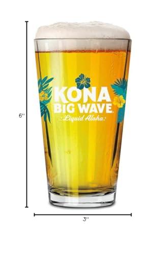 Beer Snob Barware Beer Snob Barware Kona Big Wave Signature Pint Glasses - Set of 2