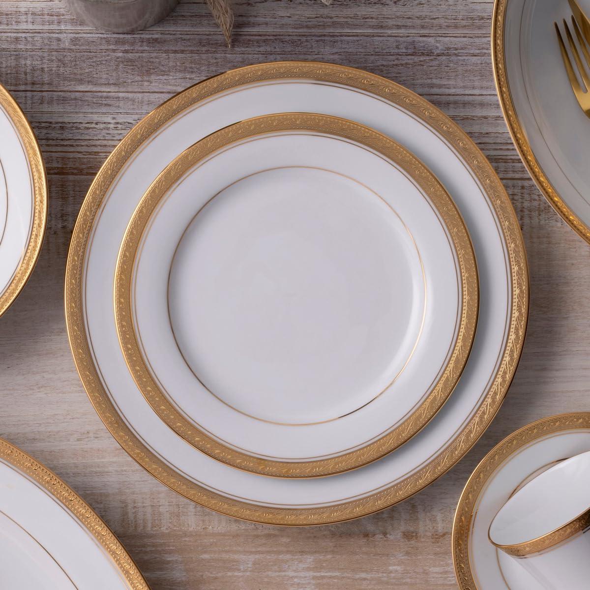 Noritake Noritake Crestwood Gold 5-Piece Place Setting
