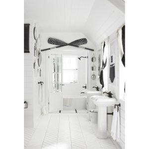 Kohler KOHLER K-T72768-3M-CP Artifacts Rite-Temp Pressure-Balancing Valve Trim with Push-Button Diverter and Prong Handle, Polished Chrome