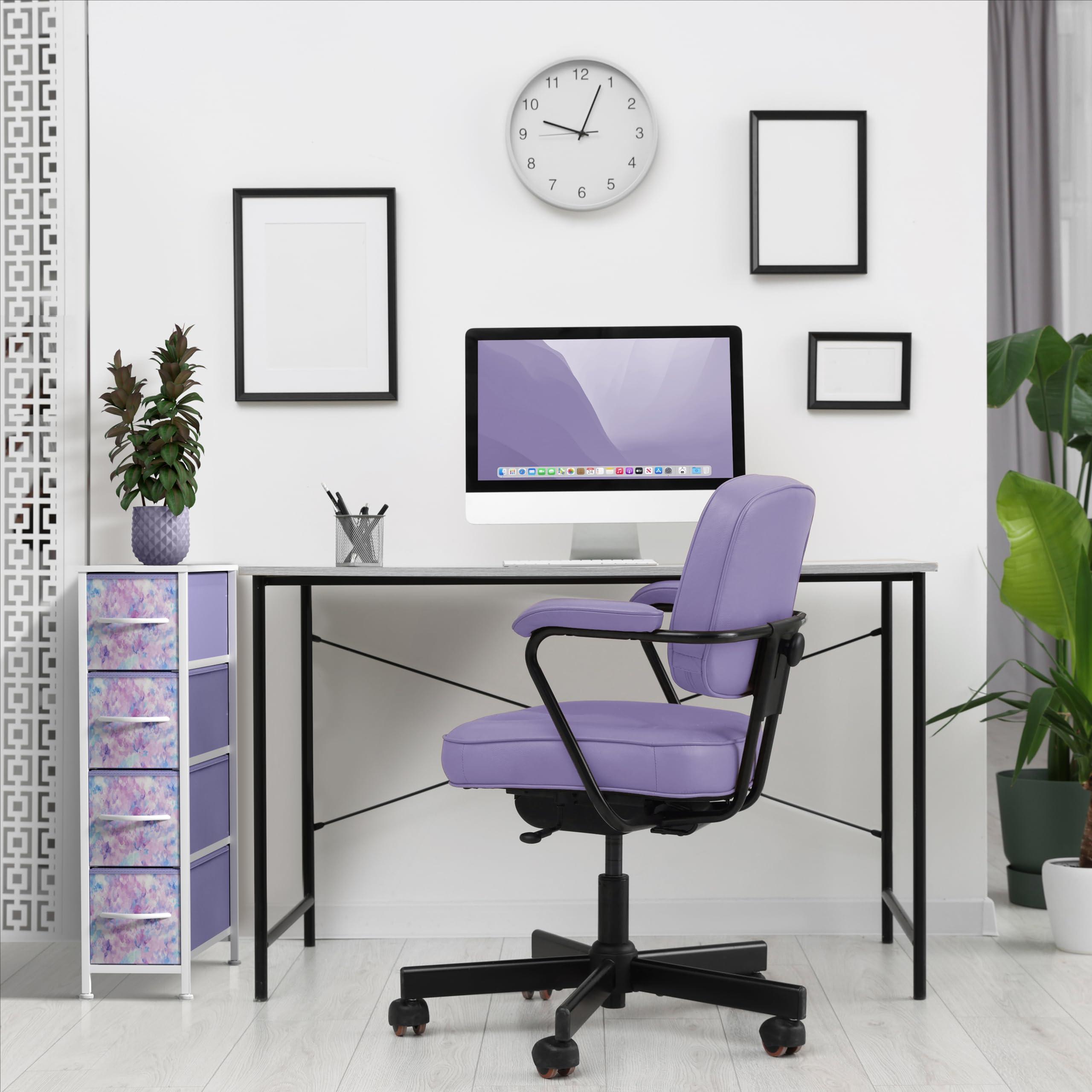 Sorbus Sorbus Kids Narrow Dresser with 4 Drawers - Vertical Slim Storage Chest of Drawers with Steel Frame, Wood Top & Easy Pull Fabric Bins for Small Spaces, Closets, Bedroom, Bathroom & Laundry