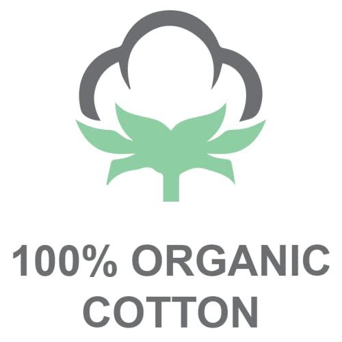 ROYAL ORGANIC SHEET 100% Organic Cotton Full/Double - 54\" X 75\"- Royal Blue Solid 4-Piece Sheet Set 500 Thread Count Breathable and Comfortable, Fits Mattress Up to 8-10 inches Deep Pocket