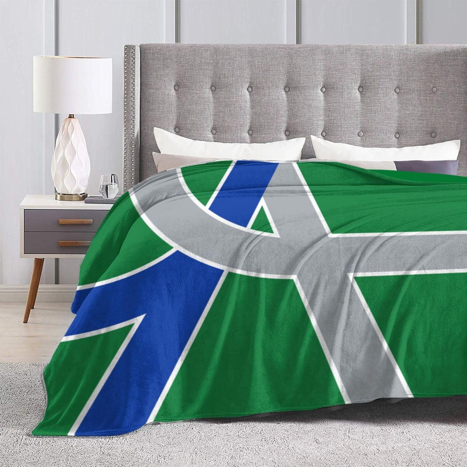SIYTUAU Flag of Albany, Oregon Throw Blanket for Couch 40\"x30\" Cozy Soft Sofa Chair Bed Throw Blankets Flannel Blanket