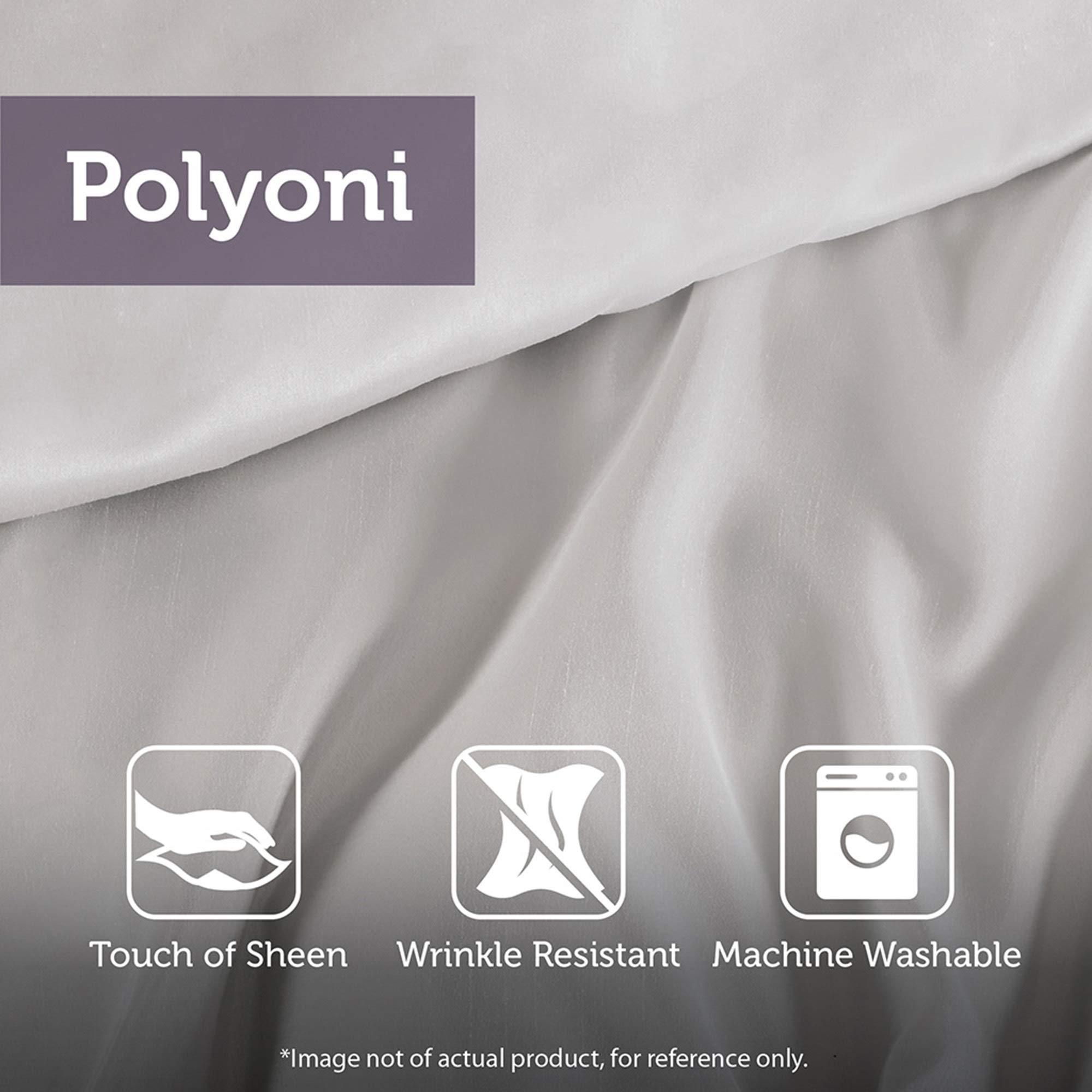 Madison Park Madison Park Laurel Cozy Comforter Set - Traditional Tufted Faux Silk Design, All Season Down Alternative Bedding with Matching Shams, Decorative Pillow, Grey Cal King(104\"x92\") 7 Piece