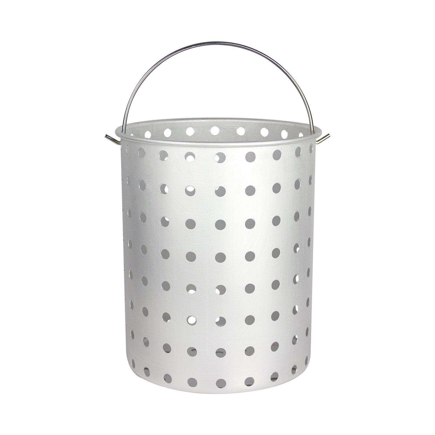 Chard CHARD AFB-30 Aluminum Frying Basket Pots, 30-Quart, Stainless Steel