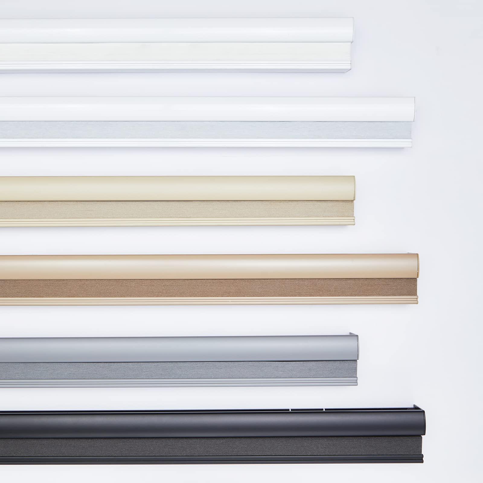 Persilux Persilux Custom Size Cellular Cordless Shades & Blinds, Accordion Light Filtering Blinds for Windows, Honeycomb Window Blinds, 1.5" Single Cell Bottom Up Window Shades for Home(21" W x 78" H, White)