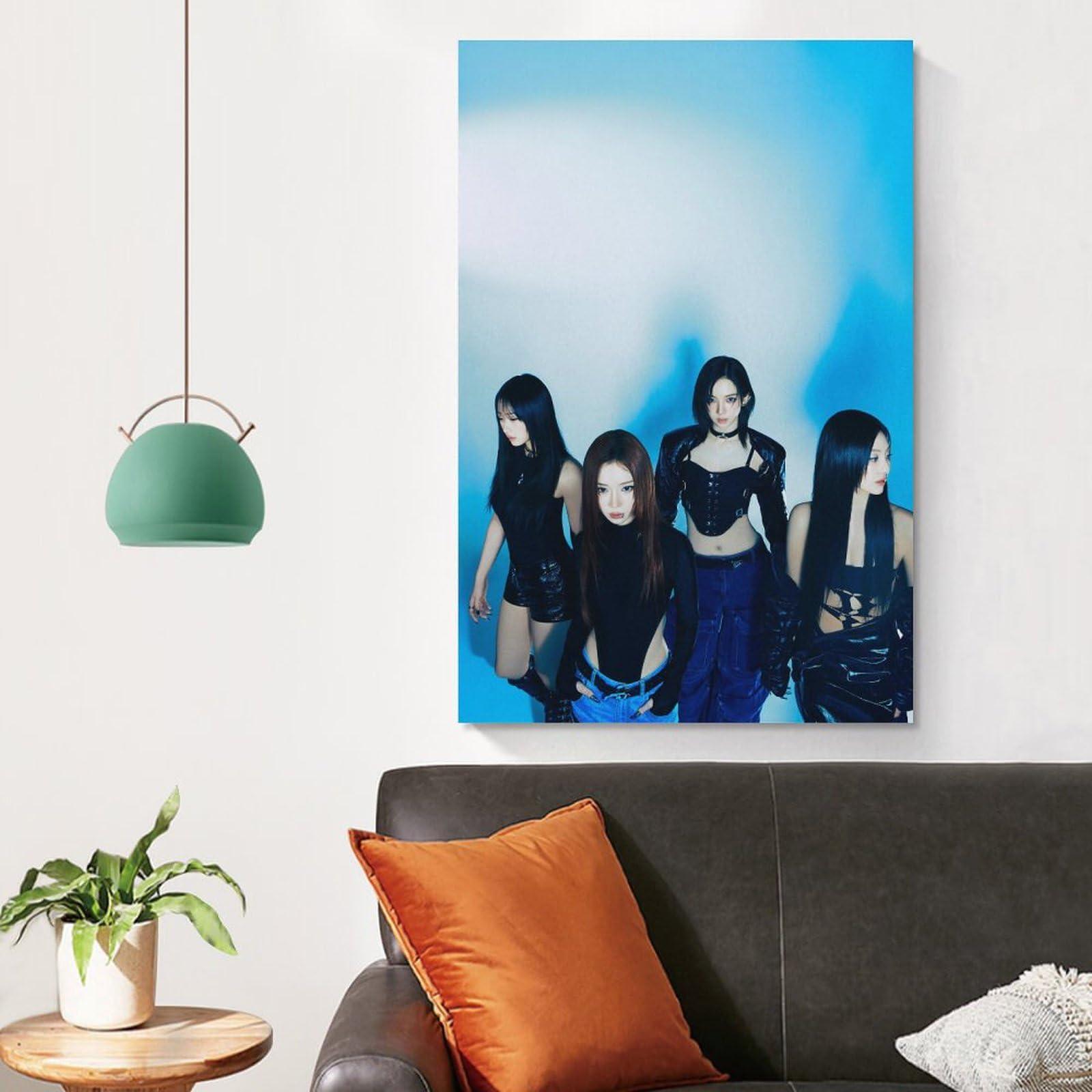 Generic Aespa Drama The Giant Music KPOP ARTIST Poster And Wall Art Picture Print Modern Family Bedroom Decor Posters 08x12inch(20x30cm)