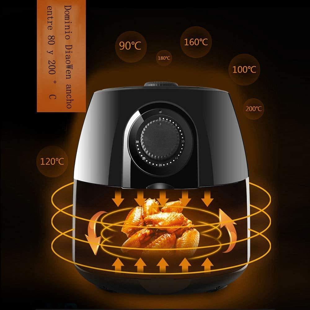 AJIEYMXD AJIEYMXD Air Fryer Oven and Dual Control Temperature, Tower Air Fryer Cake Tin 2.6L,Home Multi-Function 1200W Oil-Free Electric Fryer Commemoration Day