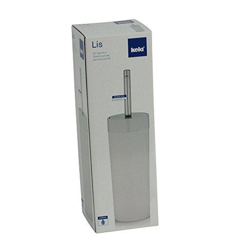 Kela Kela \"Lis WC-Set, Plastic, White