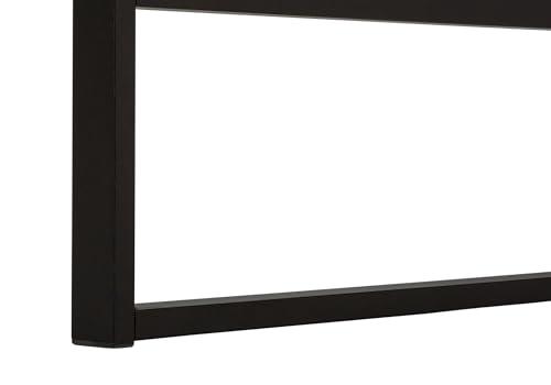 Monarch Specialties Monarch Specialties I 7655 Computer Desk, Home Office, Laptop, 48" L, Work, Metal, Laminate, Walnut, Black, Contemporary, Modern