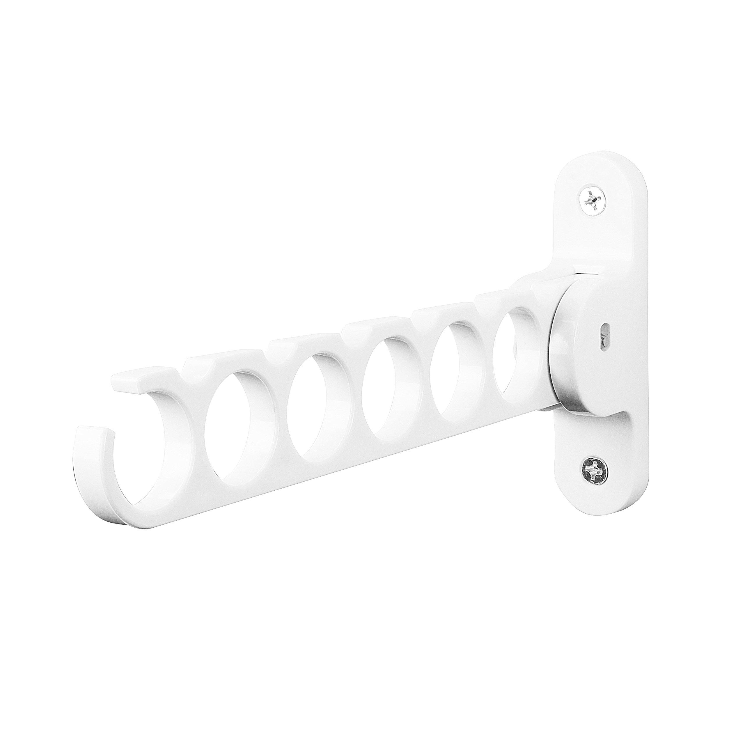 Spectrum Diversified Spectrum 35000 Diversified Wall Mount Hanger Holder Closet Organizer, White