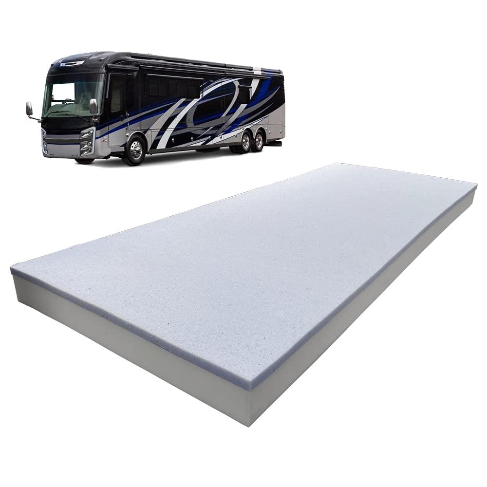 Foamma Foamma 6\" x 36\" x 72\" Gel Memory Foam RV Bunk Mattress Replacement, Medium Firm, Pressure Relieving, Cooling Premium Comfort, USA Made, No Cover