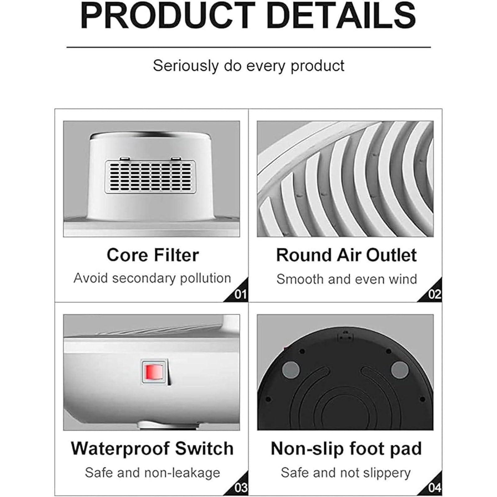 Beachtiful Beachtiful Full Body Dryer After Shower,Negative Lons Body Heater Blow Dryer for Bathroom/Hotel,Feet Touch Panel Drying Machine,Portable Electric Body Dryer,Waterproof