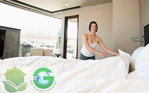 Bedding Kraft Bedding Kraft Hotel Quality 100% Silky Satin 5 Pc. Comforter Sheet Set (1 Comforter + 1 Fitted Sheet + 1 Flat Sheet + 2 Pillow Cover) Sky Blue, Full XL