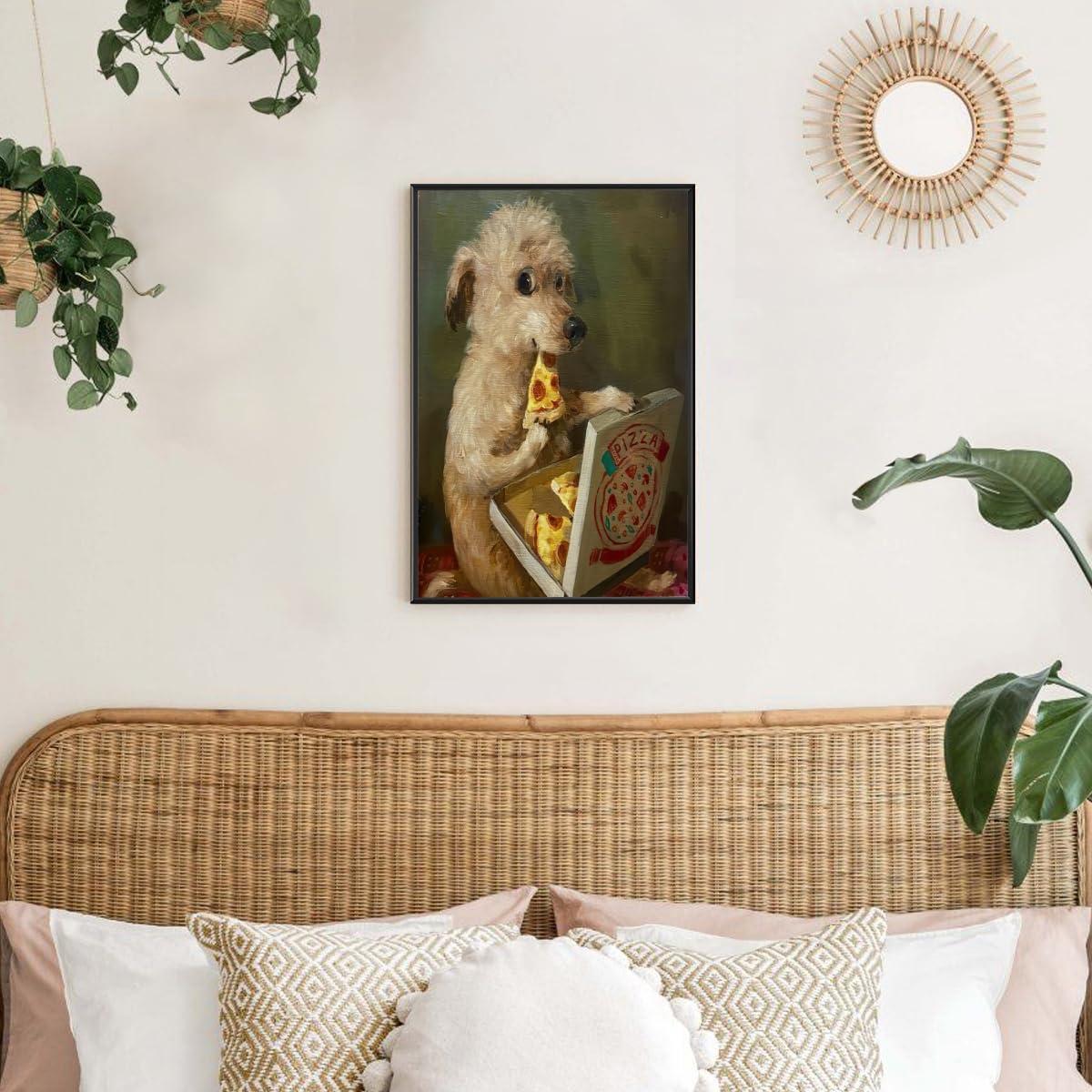 Chiside Personalized Dad Canvas With Photos, Fathers Day Canvas From Daughter, Daddy Gifts From Son, Happy Fathers Day Art From Kids, Father\'s Day Poster For Dad Grandpa Husband, Sentimental Dad Gifts