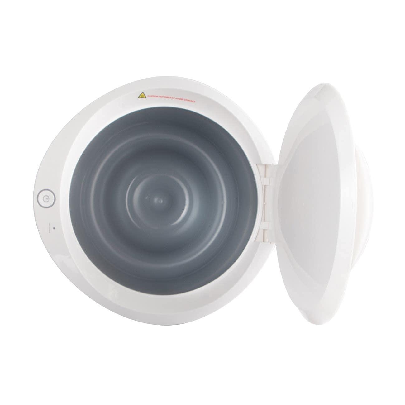 Vintage Tub & Bath Large Towel Warmer for Bathroom - Heated Towel Warmers Bucket, Wood Handle, Auto Shut Off, Fits Up to Two 40\"X70\" Oversized Towels, Bathrobes, Blankets, PJ\'s and More