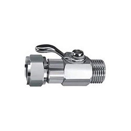 Bev Rite Bev Rite Stainless Steel Beer Shutoff Valve Swivel