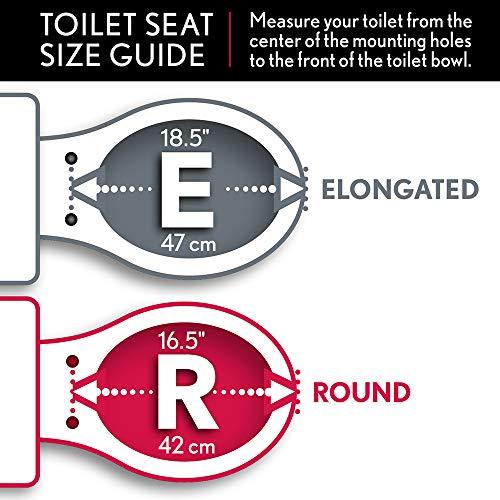 Mayfair Mayfair 13CP 000 Soft Toilet Seat, 1 Pack Round, White
