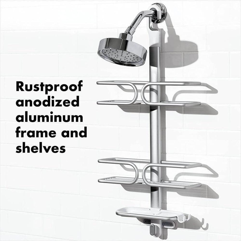 OXO OXO Good Grips 3 Tier Aluminum Shower Caddy