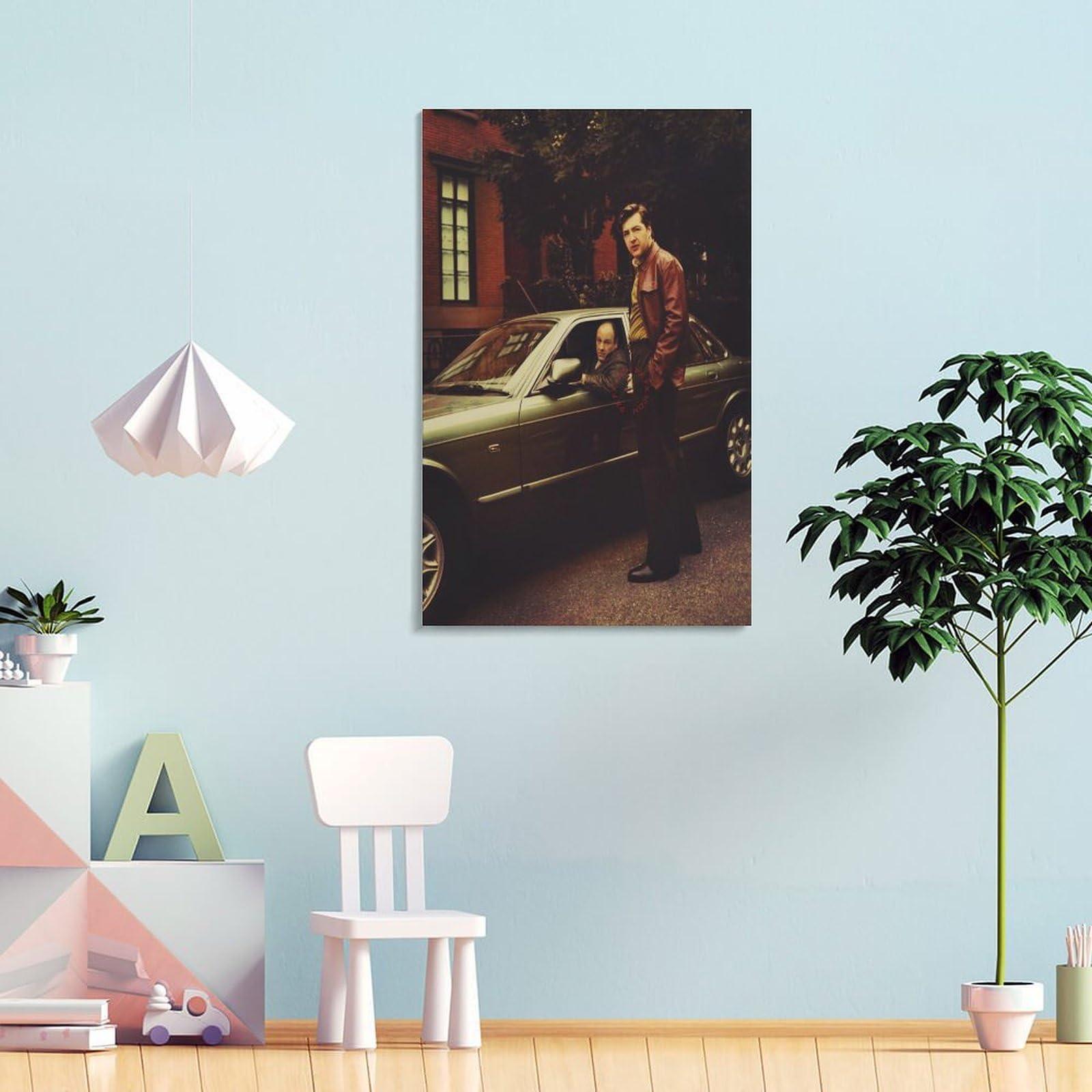 Generic Generic Tony Soprano, The Sopranos, James Gandolfini And Michael Gandolfini Canvas Art Poster And Wall Art Picture Print Modern Family Bedroom Decor Posters 16x24inch(40x60cm), Frame-style-1