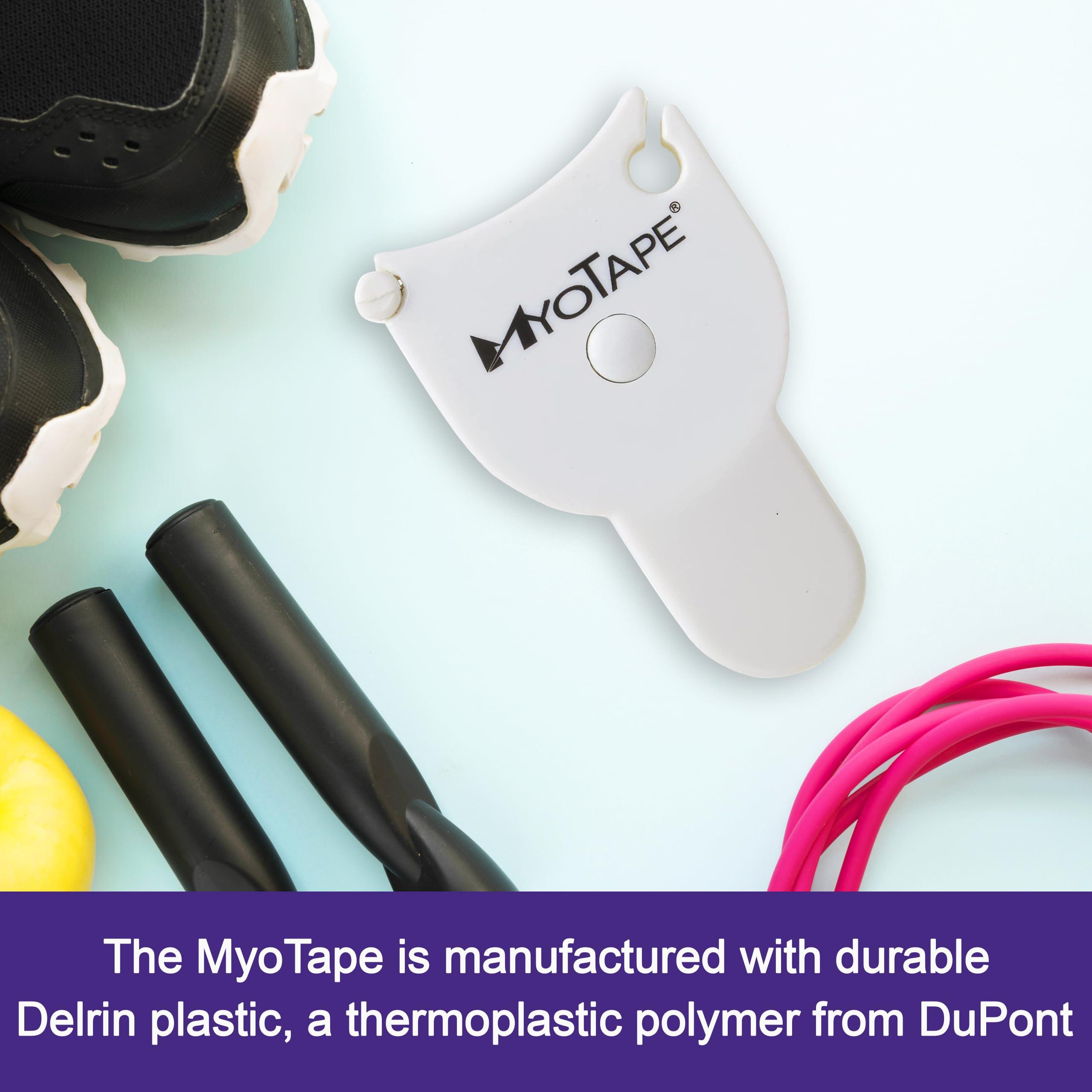 MyoTape MyoTape Body Measure Tape - Arms Chest Thigh or Waist Measuring Tape for Personal Trainer or Home Fitness Goals