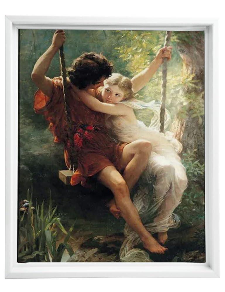 WHOLESALE ARTS AND FRAMES WHOLESALE ARTS AND FRAMES Floater Picture Frame Set of 2. 20x28 White 2-1/8\" Polystyrene Floating Frame for 0.75 1.5 1.75 Stretched Canvas Wholesaleartsframes-com 3592 Series Made in USA