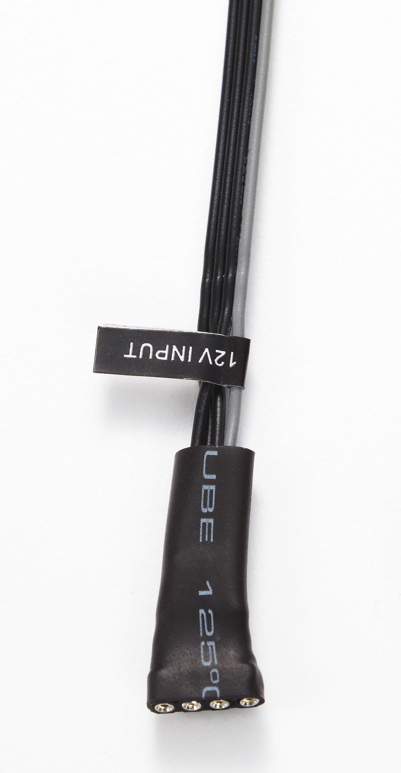 Phanteks Phanteks RGB LED 4 Pin Adapter, Specified for Cases with Multi Colors RGB Control (PH-CB_RGB4P) Black