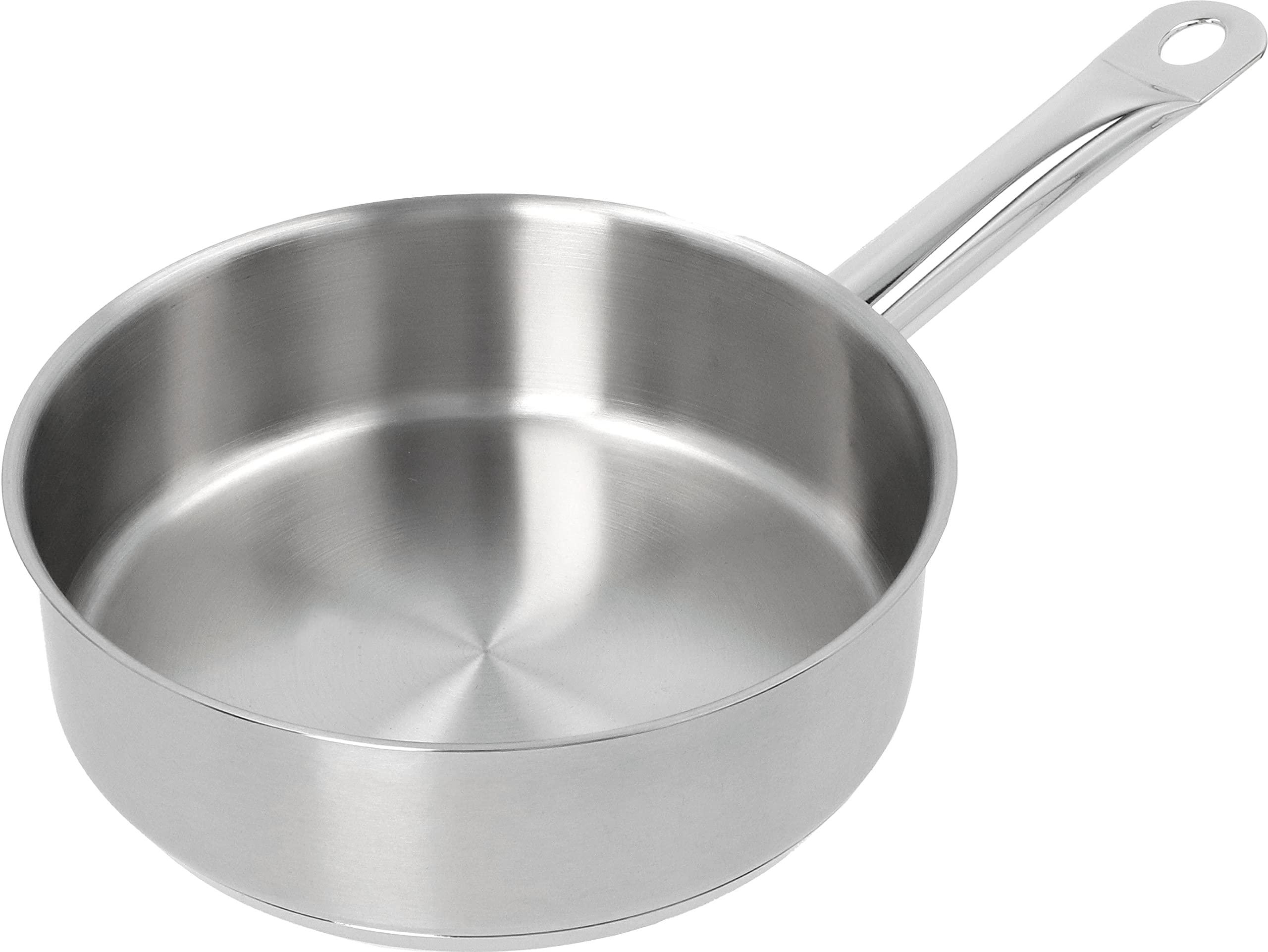 Demeyere Demeyere Resto 18/10 Stainless Steel Stovetop Egg Poacher Set, 4 Removable Cups, Induction Compatible, Dishwasher Safe