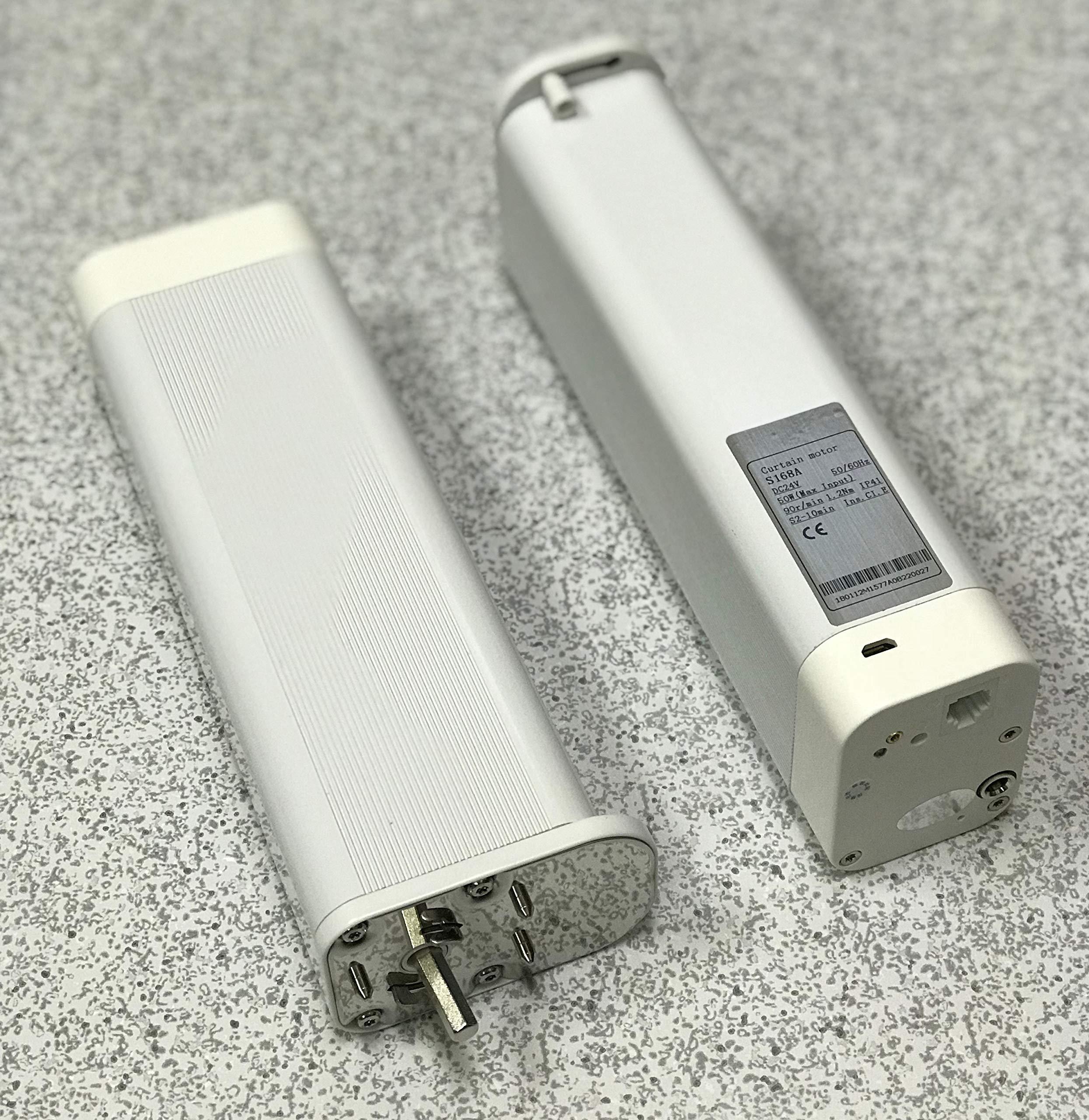 Curtain Call Electric Remote Controlled Drapery System W/8 Feet Track CL-920A by Curtain Call (Center Open with Wall Brackets)