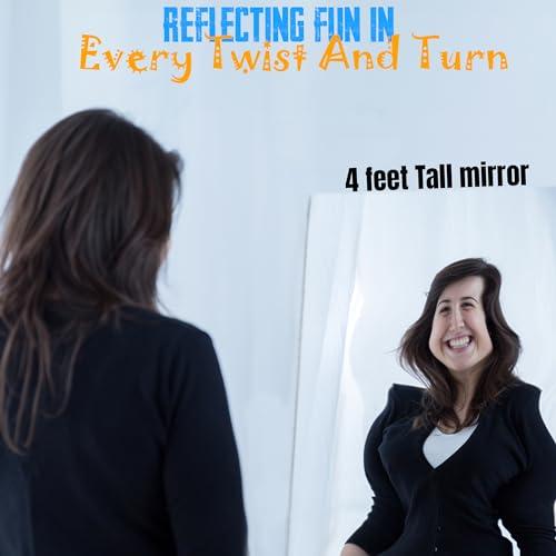 Fun Express Fun Express Funhouse Mirror - Unleash Joy and Amusement with The Fun House Mirror Over 4 feet Tall - Elevate Your Event with Carnival Mirror Magic - VBS Vacation Bible School Supplies/Decor