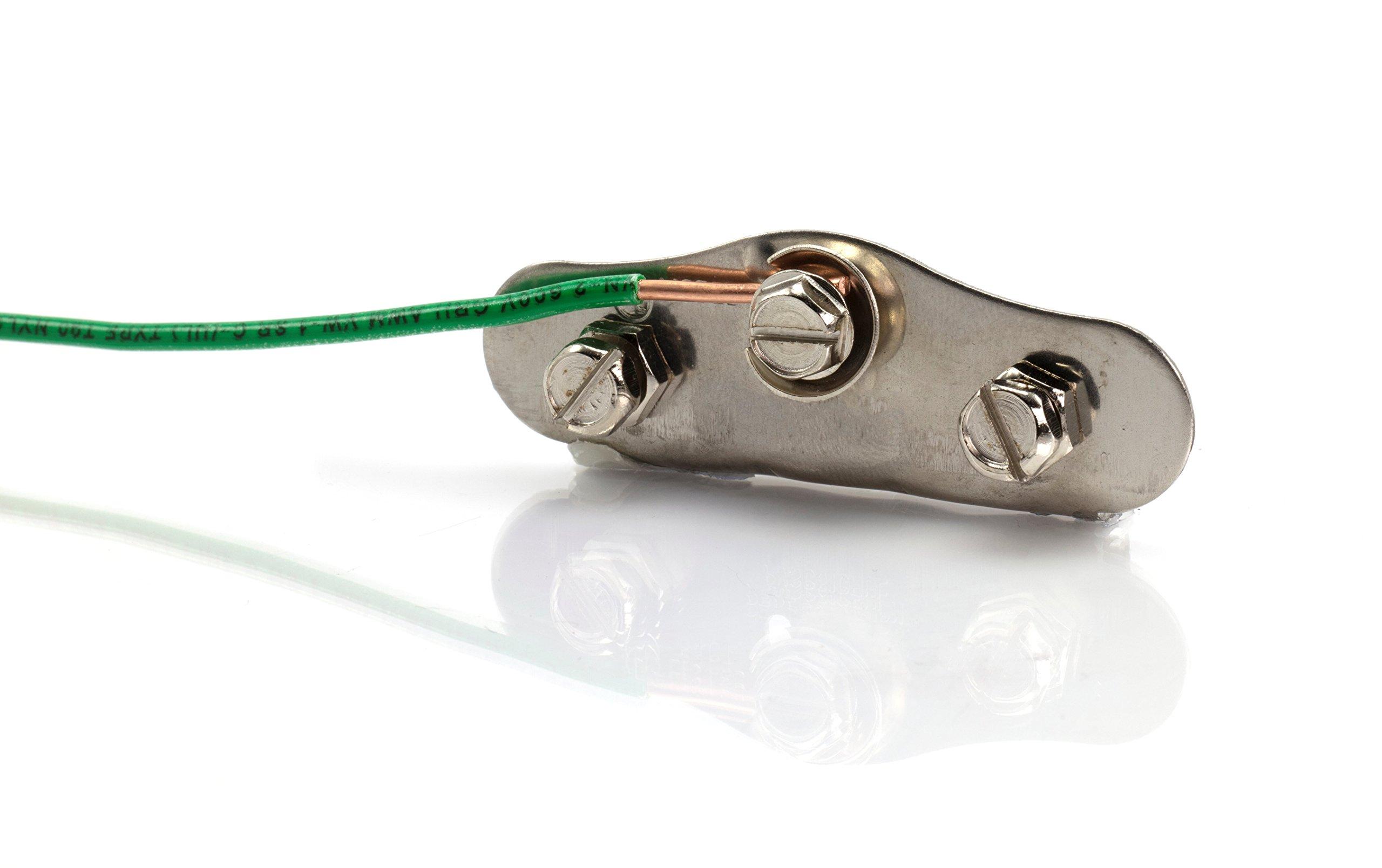 THE CIMPLE CO THE CIMPLE CO 10 Foot - 10 AWG Solid Copper Wire - 10 Gauge Green Ground Wire - 10 AWG THHN Wire - 10 FT Insulated Grounding Wire - THHN/THWN Solid Wire - Industrial Wire - 10 Feet (3 Meters), Green