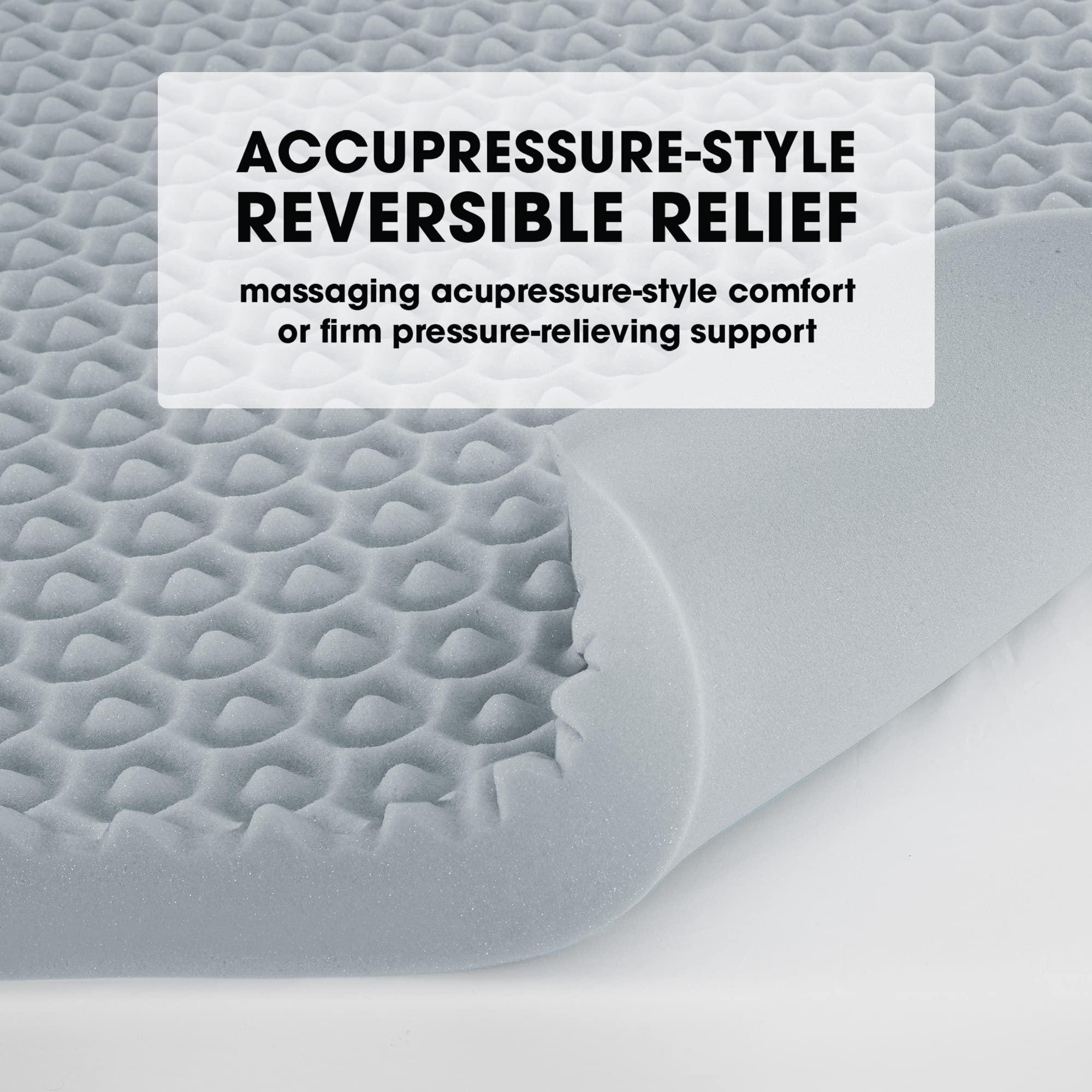 Dream Serenity Dream Serenity Peak Comfort 3 inch Memory Foam Mattress Topper Queen