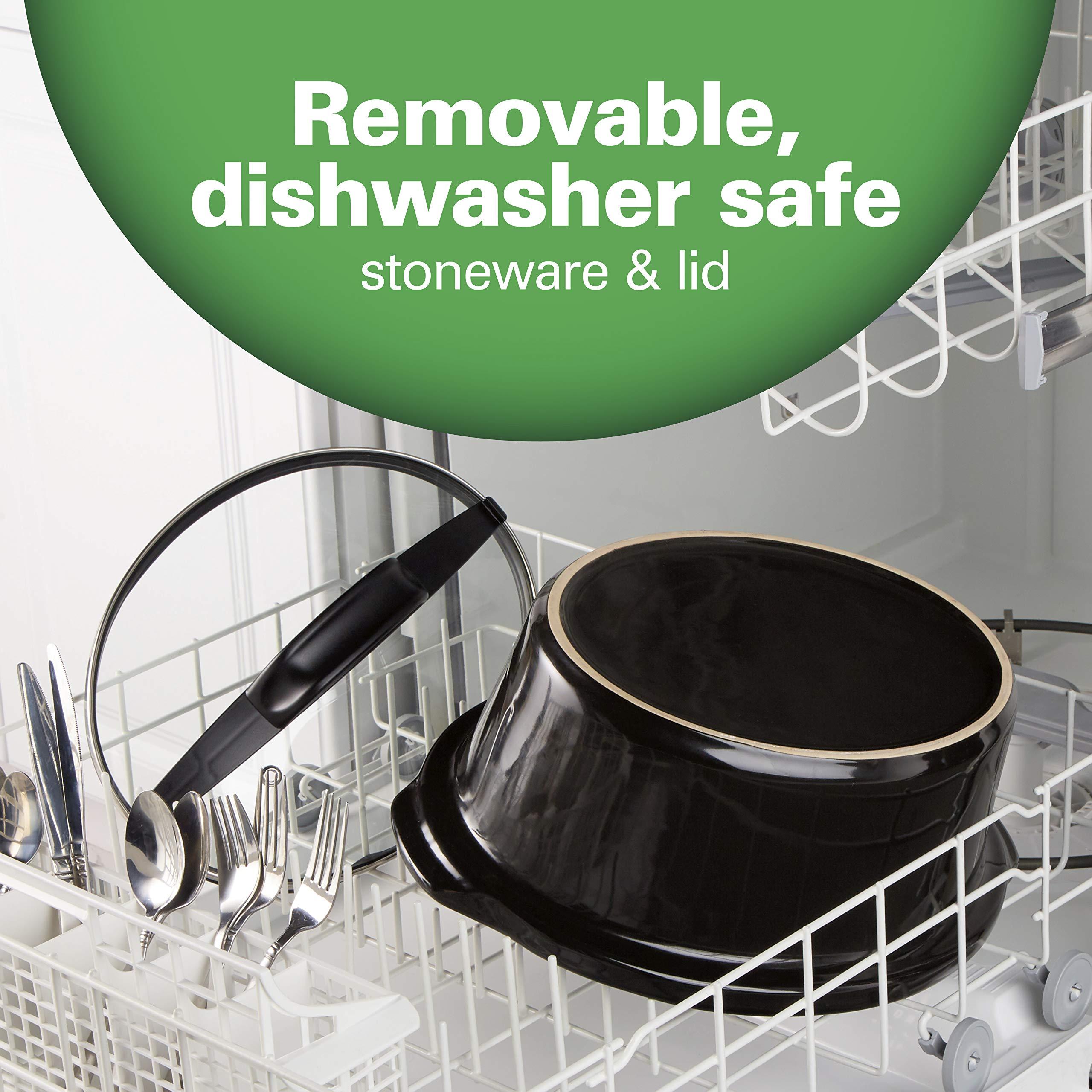 Hamilton Beach Hamilton Beach Portable 6-Quart Stay or Go Programmable Slow Cooker with Lid Lock, Stainless Steel (33561), 6 quarts