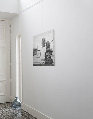 Stas Picture Hanging Systems STAS Art Hanging System: STAS cliprail pro alu 200cm 78.75 inch + Installation kit